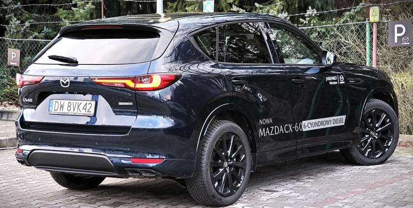 Mazda CX-60 cena 249958 przebieg: 11700, rok produkcji 2022 z Złoczew małe 106